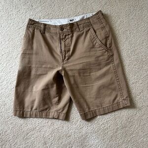 Old Navy Men's Brown Flat Front Shorts
